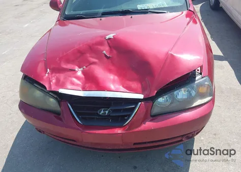 2005 Hyundai Elantra Gls/Gt из США, поврежденный, VIN KMHDN46D45U996810